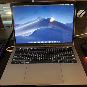 2019 MacBook Pro 13 inch Space Gray 
Touch Bar w/ Touch ID